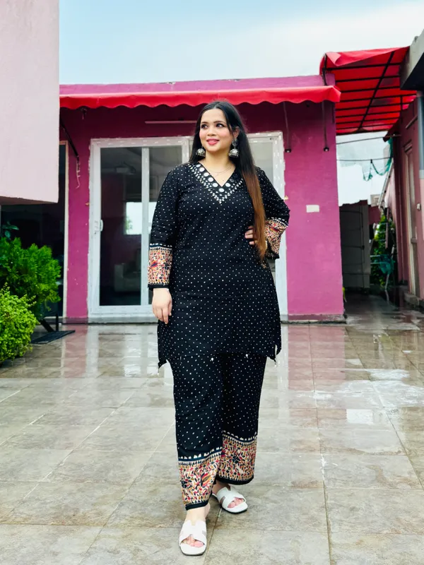 Black_Cotton_Rayon_Co-Ord_Set_For_Women