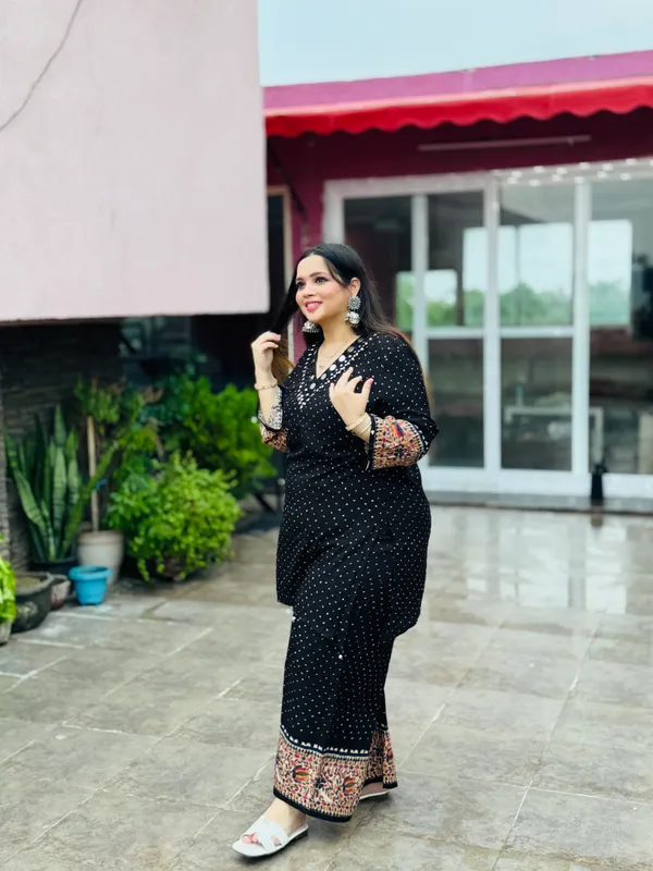 Black_Cotton_Rayon_Co-Ord_Set_For_Women