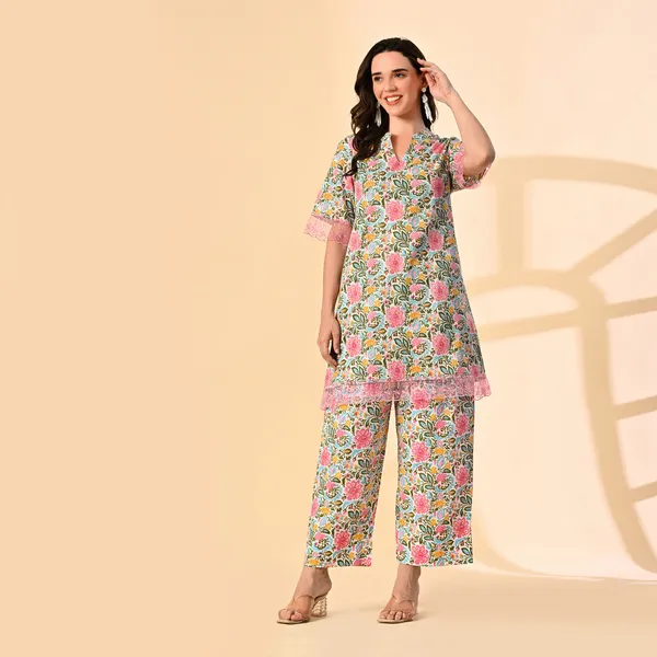 Green_Cotton_Co-Ord_Set_For_Women
