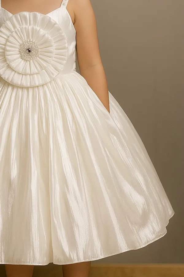 Pack_Of_2_Pastel_Blue_&_White_Organza_Dress_For_Kids