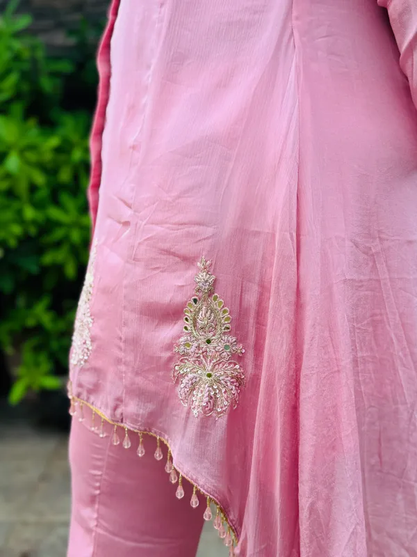 Pink_&_Black_Stylish_Co-Ord_Set_For_Women