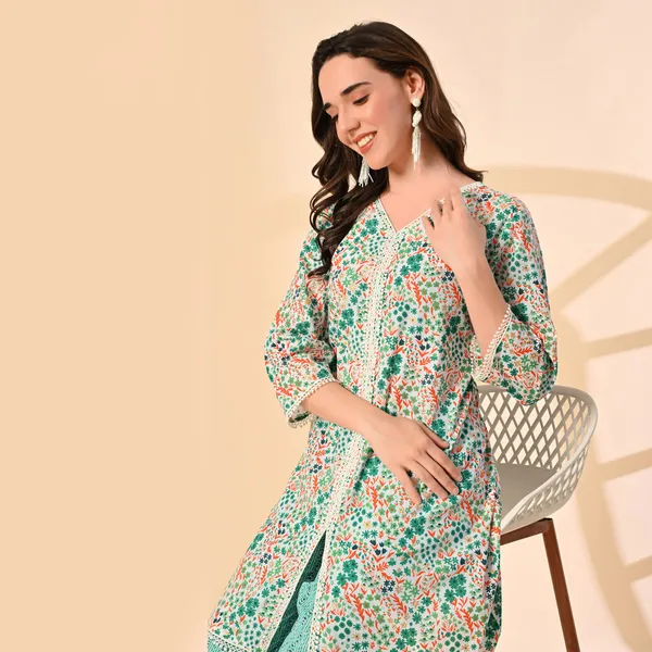 Green_Cotton_Co-Ord_Set_For_Women
