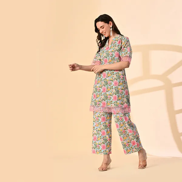 Multicolor_Cotton_Co-Ord_Set_For_Women