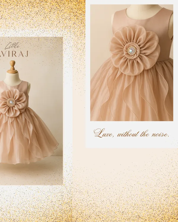 Rose_Pink_Organza_Dress_For_Kids