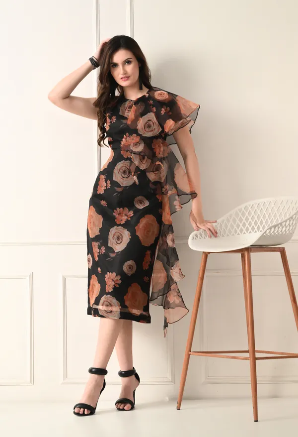 Black_Organza_Dress_For_Women