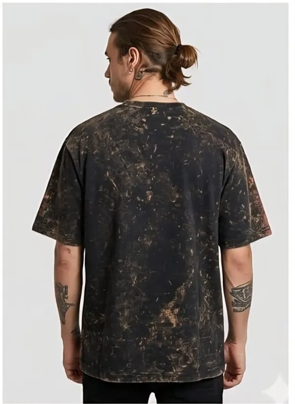 Black_Terry_Cotton_Solid_Half_Sleeves_Casual_T-Shirt_For_Men