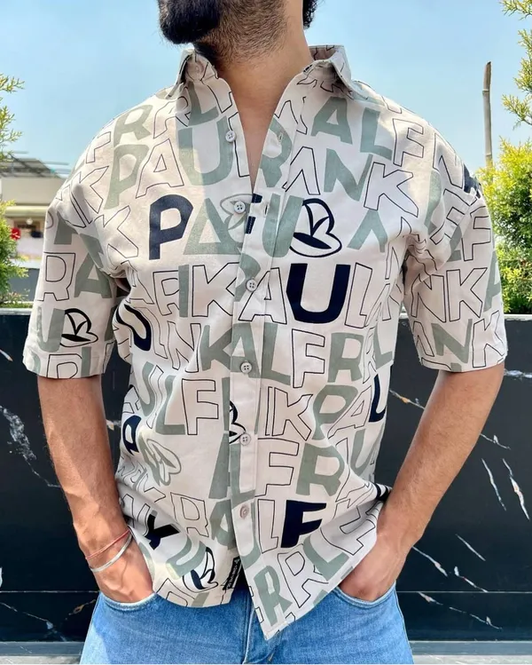 Off_White_Cotton_Printed_Short_Sleeves_Casual_Shirt_For_Men