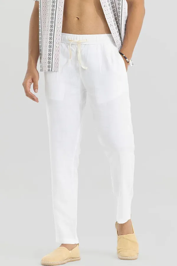 Combo_best_seller_combo_Black_Full_slevees_shirt_+_White_Linen_Pant
