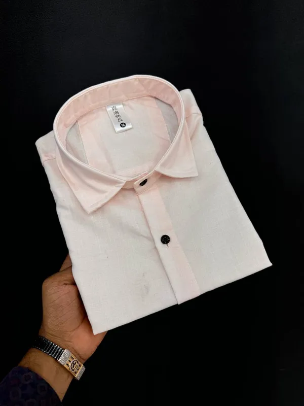 Cotton_Shirt_for_men__cream_clolr_wiht_floral_print_on_half_bottom._look_trendy