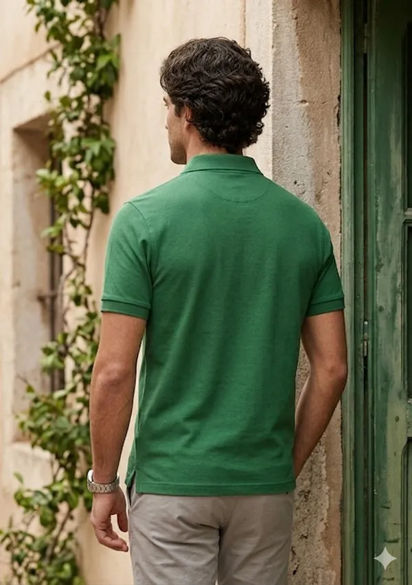 Green_Pure_Cotton_Solid_Half_Sleeves_Casual_T-Shirt_For_Men