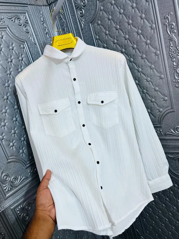 Imported_fabric_White_Shirt_for_casual_wear_for_summer
