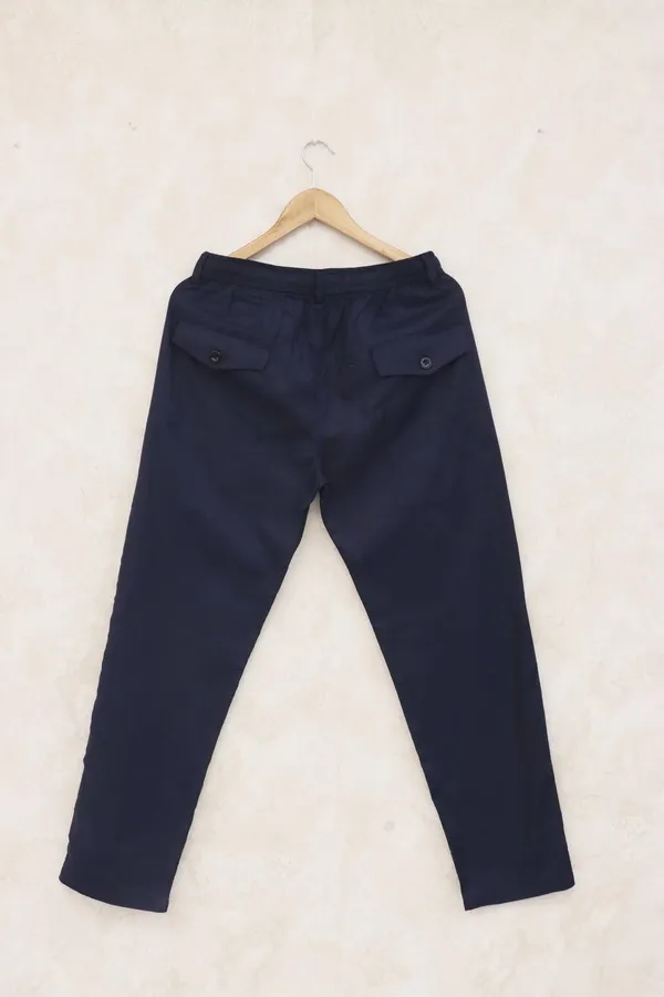 Navy_Blue_Linen_Solid_Mid_Rise_Casual_Trouser_For_Men