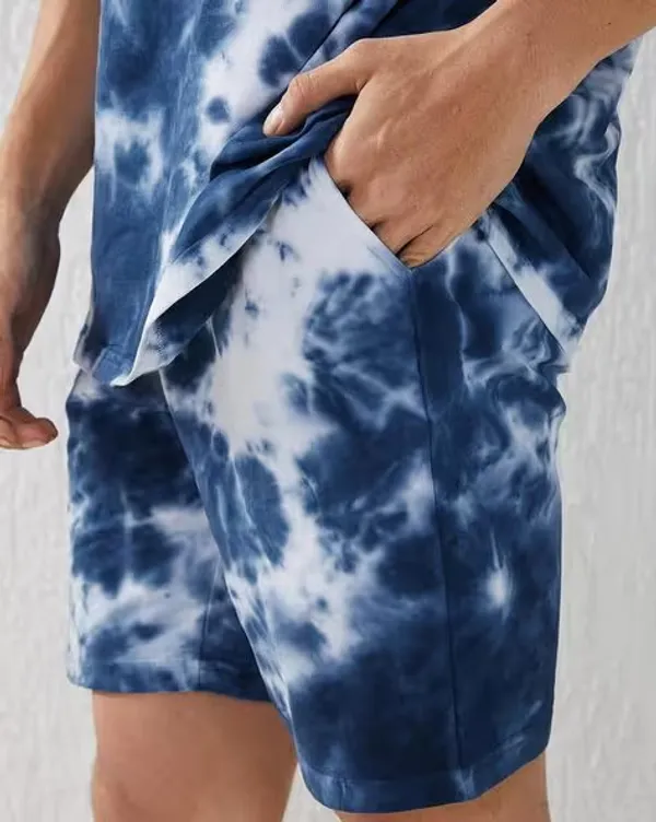 Men_Cotton_Plain_T-shirt_Half_Sleeve_And_Shorts_With_Pocket_For_Summer_|_Co-Ord_Set_For_Men