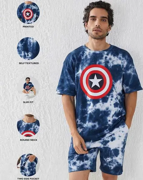 Men_Cotton_Plain_T-shirt_Half_Sleeve_And_Shorts_With_Pocket_For_Summer_|_Co-Ord_Set_For_Men
