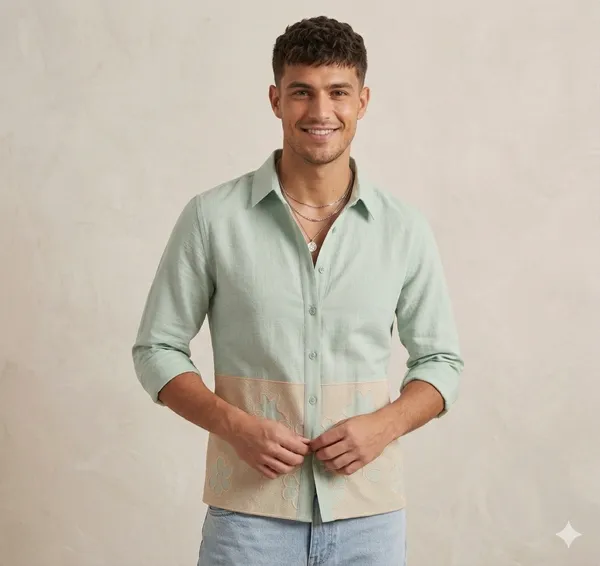 Pista_Dobby_Cotton_Embroidered_Full_Sleeves_Casual_Shirt_For_Men