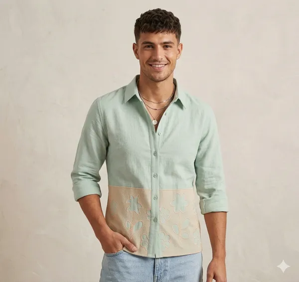 Pista_Dobby_Cotton_Embroidered_Full_Sleeves_Casual_Shirt_For_Men