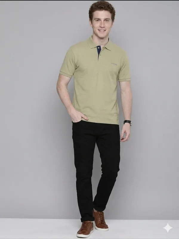 Pista_Poly_Cotton_Solid_Half_Sleeves_Casual_T-Shirt_For_Men