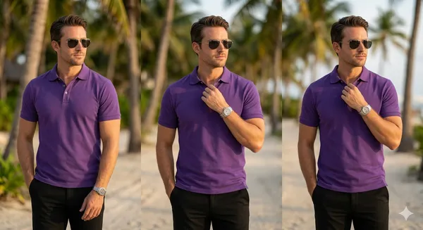 Purple_Pure_Cotton_Solid_Half_Sleeves_Casual_T-Shirt_For_Men
