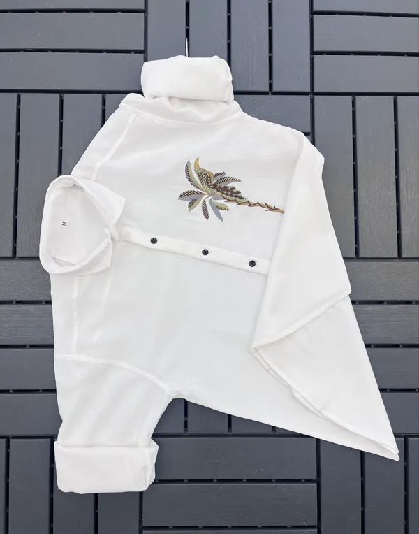 White_Linen_Embroidered_Long_Sleeves_Casual_Shirt_For_Men