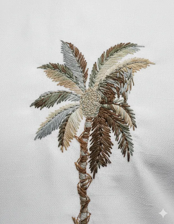 White_Linen_Embroidered_Long_Sleeves_Casual_Shirt_For_Men