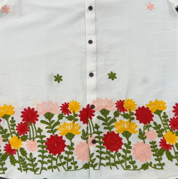 White_Linen_Embroidered_Long_Sleeves_Casual_Shirt_For_Men