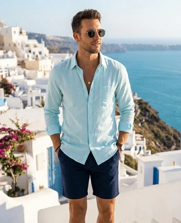 Sky_Cotton_Solid_Full_Sleeves_Casual_Shirt_For_Men