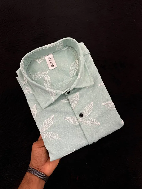 Trendy_RUBBER_Printed_full_Sleeves_Casual_Shirt_for_men