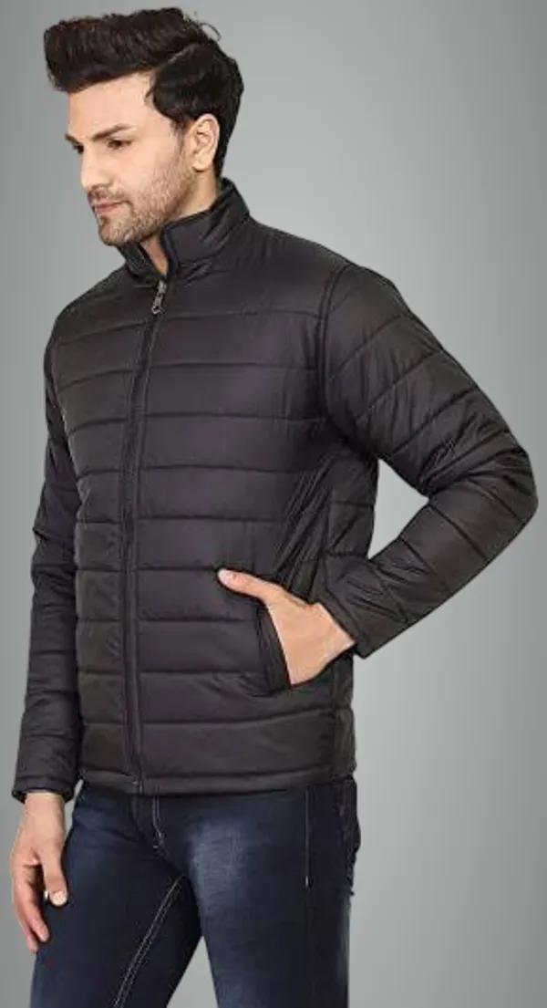 Black_Nylon_Standard_Length_Bomber_Jacket_For_Men