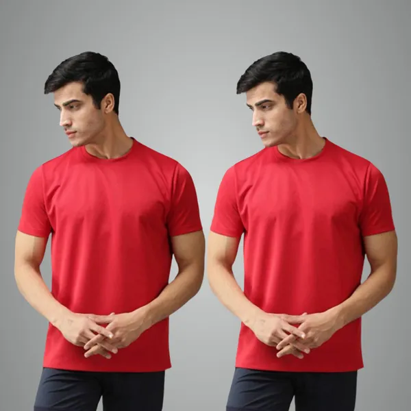 Red_Solid_Regular_Fit_Half_Sleeve_Round_Neck_Sports_T-Shirt_Dry_Fit_For_Men
