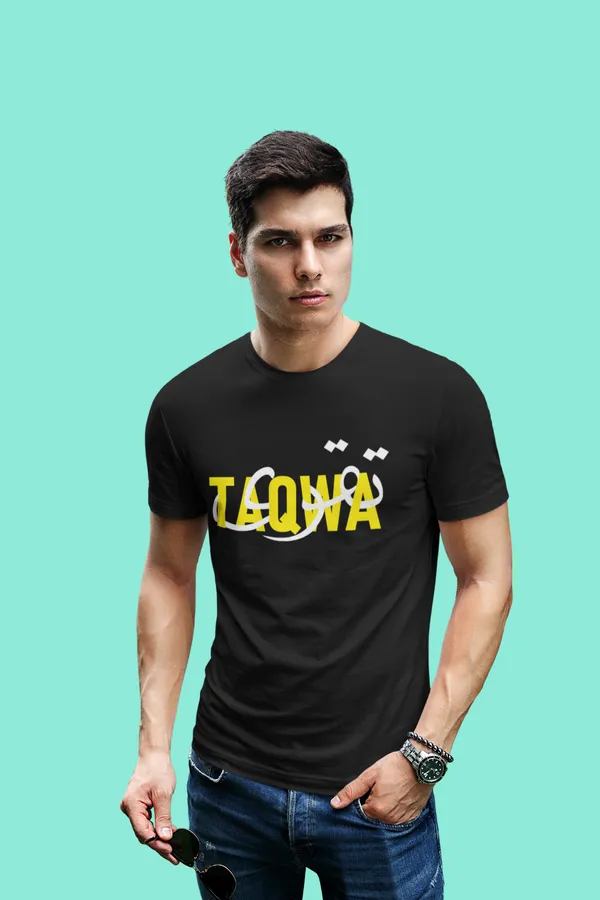 Taqwa_Printed_T-Shirt_|_Casual_Half_Sleeve_Round_Neck_T-Shirt_|_100%_Cotton