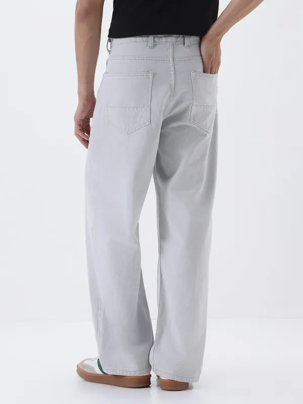 Ice_Grey_Premium_Baggy_Jeans_For_Men