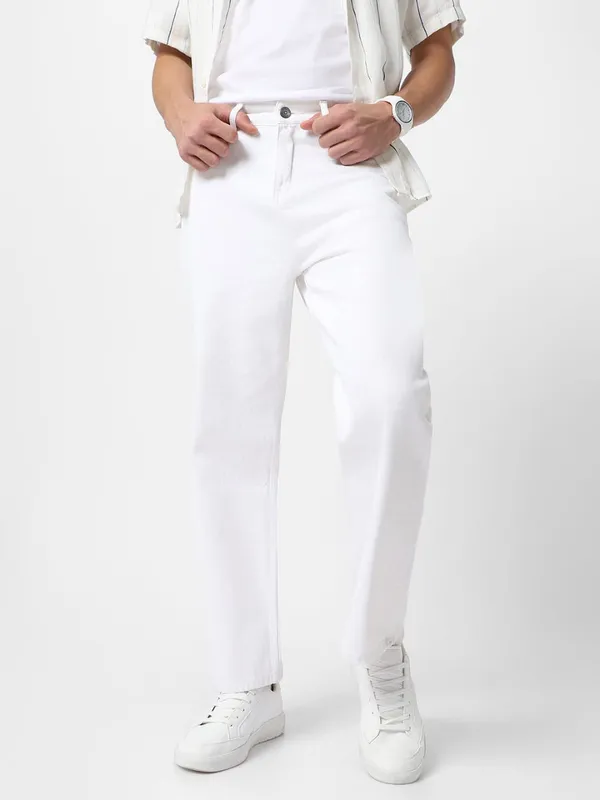 White_Premium_Baggy_Jeans_For_Men