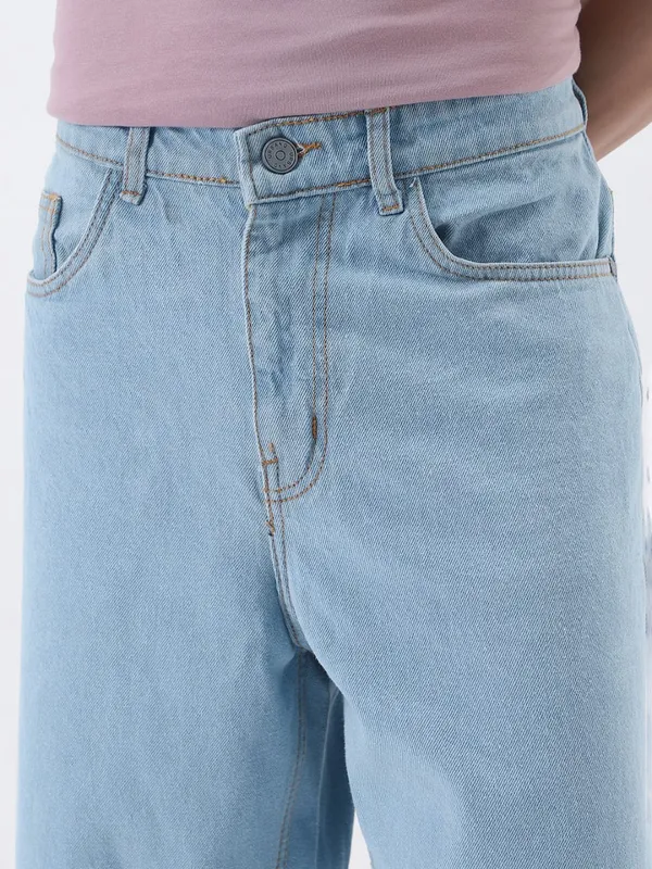 Sky_Blue_Premium_Baggy_Jeans_For_Men