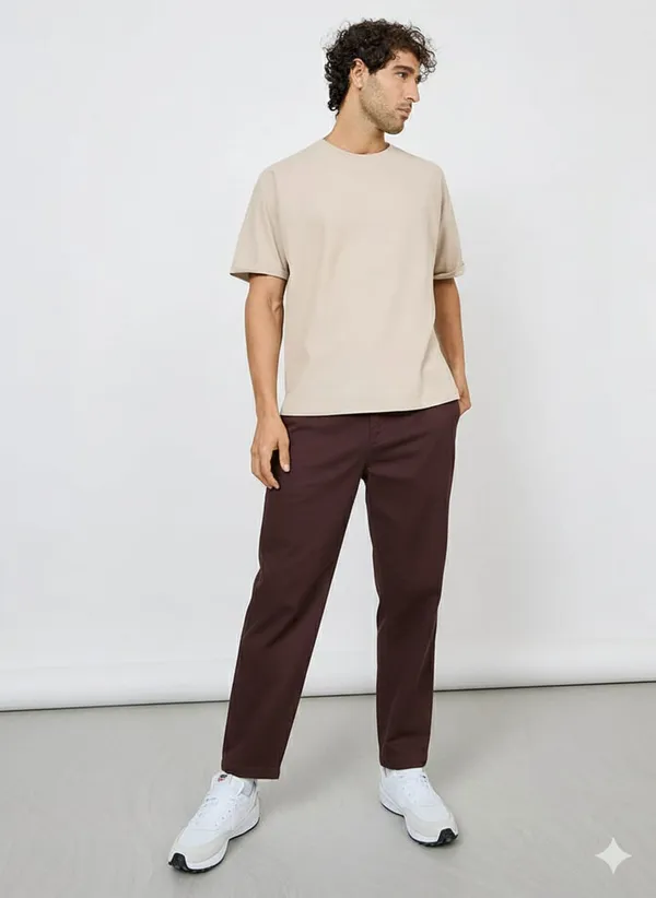 Wine_Brown_Carrot_Fit_Baggy_Jeans_For_Men