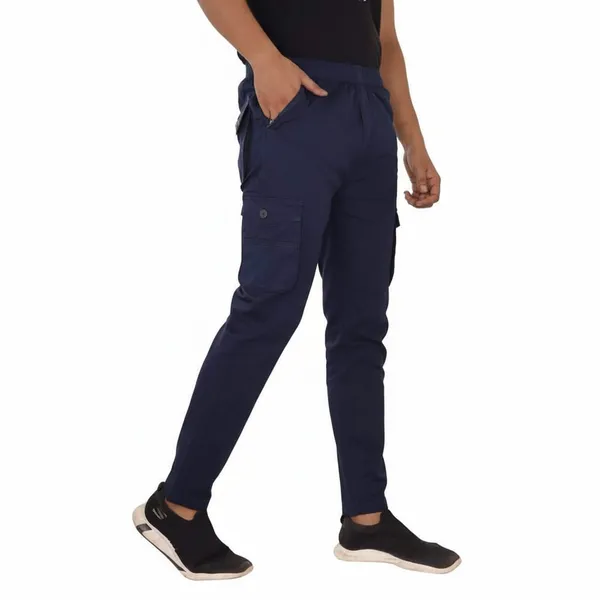 Navy_Blue_Cotton_Cargo_Bottom_Pant_For_Men