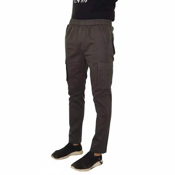 Dark_Grey_Cotton_Cargo_Bottom_Pant_For_Men