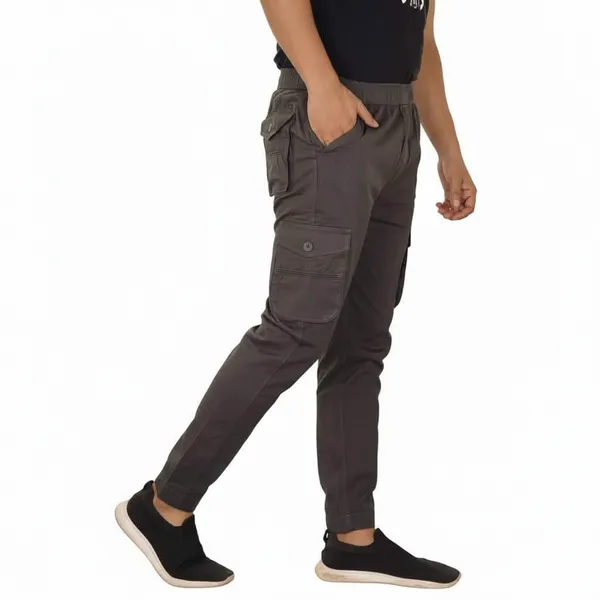 Dark_Grey_Cotton_Cargo_Bottom_Pant_For_Men