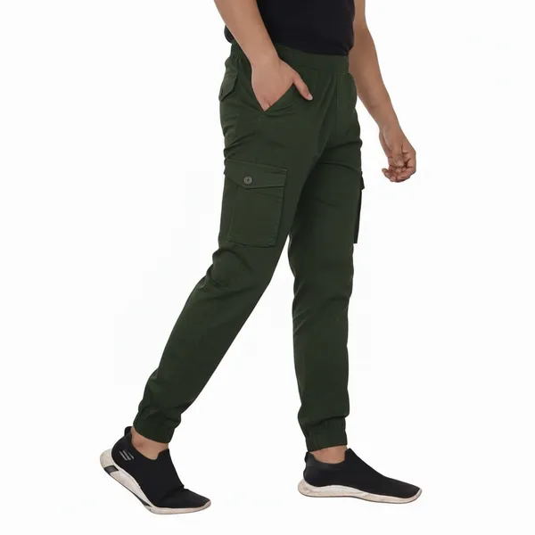 Dark_Green_Cotton_Cargo_Rib_Pant_For_Men