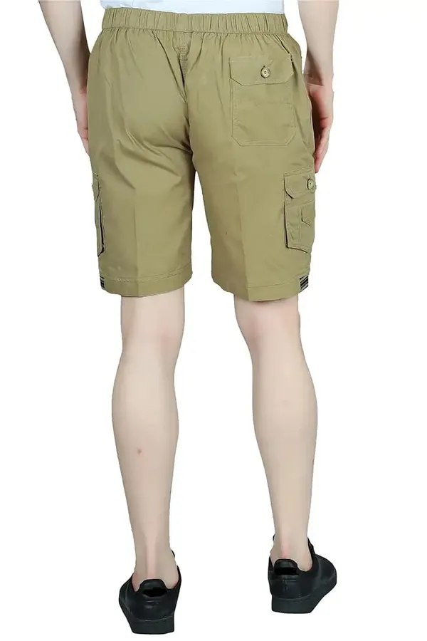 Khaki_Premium_Cotton_Shorts_For_Men