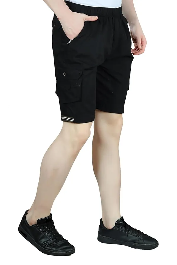 Black_Premium_Cotton_Shorts_For_Men