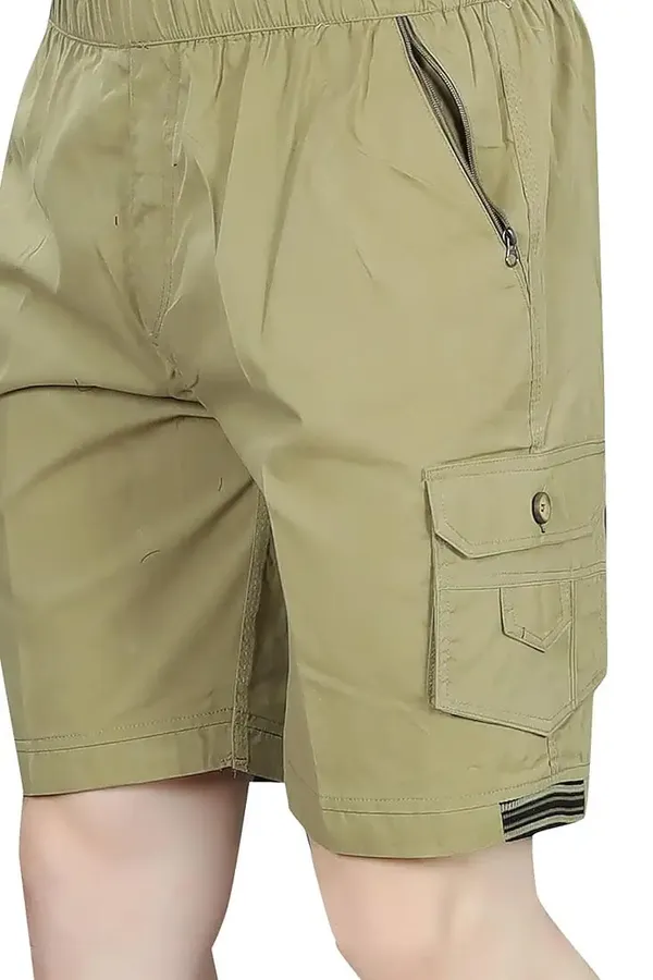 Khaki_Premium_Cotton_Shorts_For_Men