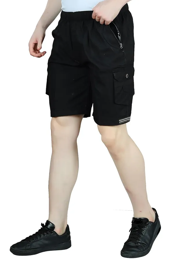 Black_Premium_Cotton_Shorts_For_Men