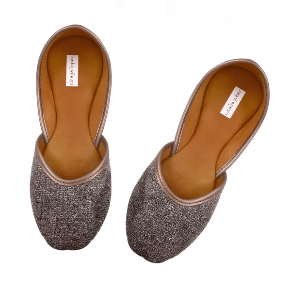 Silver_Sparkling_Glitter_Faux_Leather_Jutti_For_Women_&_Girls