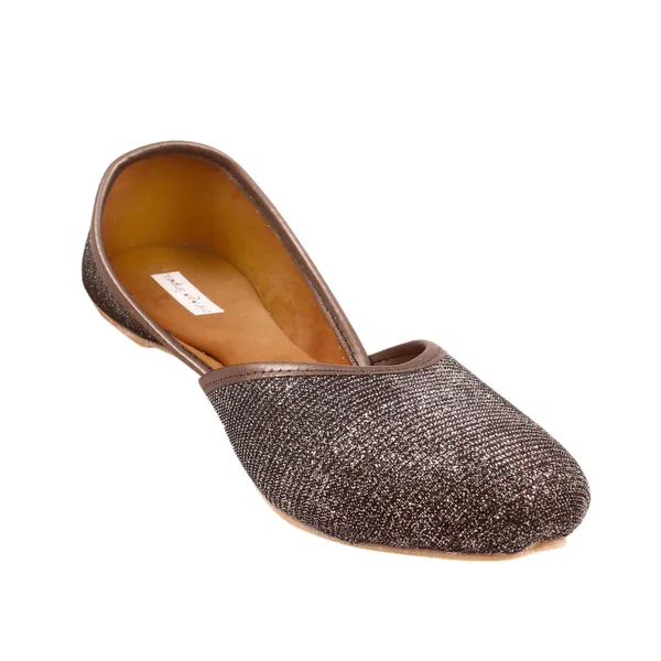 Silver_Sparkling_Glitter_Faux_Leather_Jutti_For_Women_&_Girls