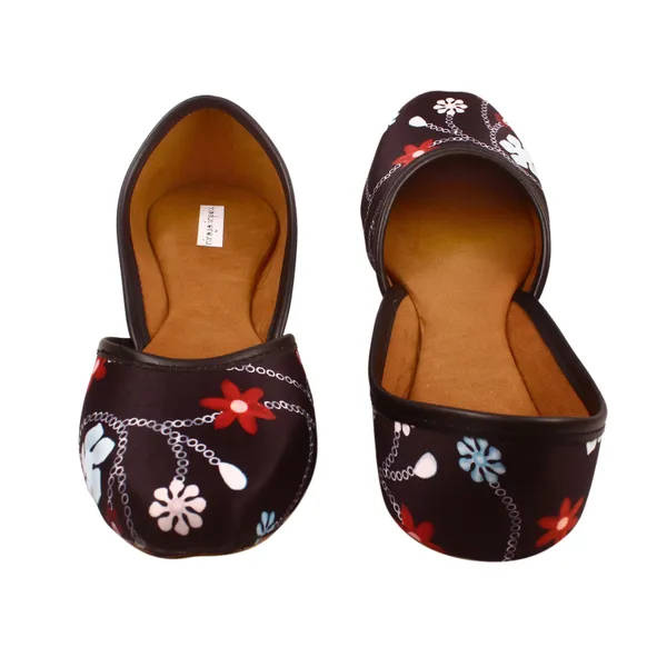 Black_Midnight_Blossom_Faux_Leather_Jutti_For_Women_&_Girls