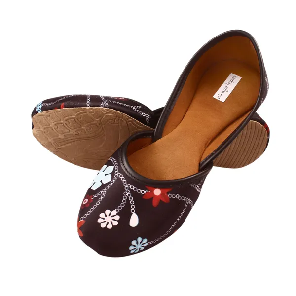 Black_Midnight_Blossom_Faux_Leather_Jutti_For_Women_&_Girls