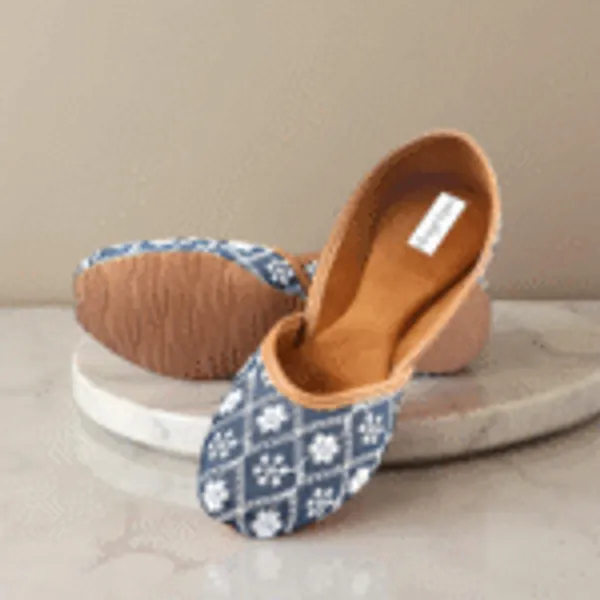 Blue_Berry_Faux_Leather_Jutti_For_Women_&_Girls
