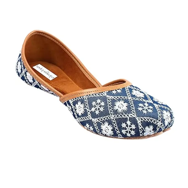 Blue_Berry_Faux_Leather_Jutti_For_Women_&_Girls