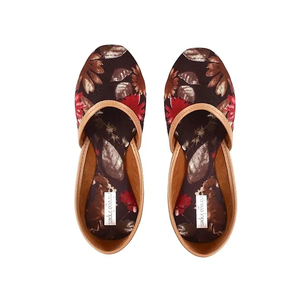 Black_Lotus_Faux_Leather_Jutti_For_Women_&_Girls