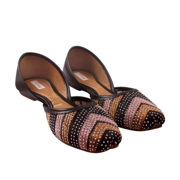 Black_Bridal_Faux_Leather_Jutti_For_Women_&_Girls